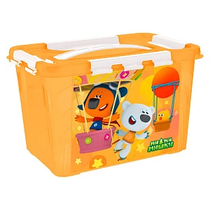 Детский ящик (сундук) для хранения игрушек со звездочкой, белый