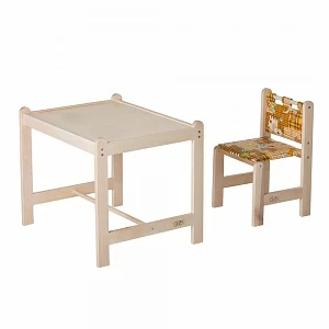 Набор игровой мебели стол+стул Гном МАЛЫШ-2